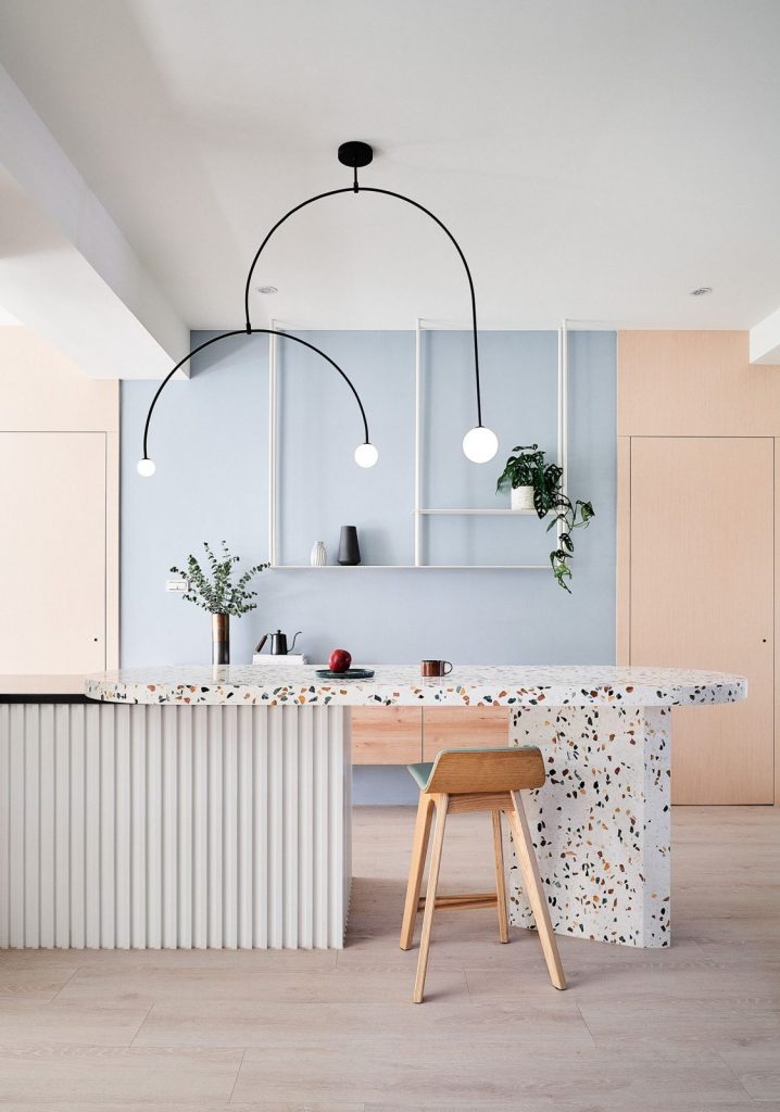 Chandelier, Mobile Opaline Glass Globes, Brass or Black, G9 and G4