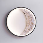Sigmn Crescent Moon aluminium vegglampe for utendørsområder