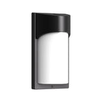 Laurce Nordic LED udendørs væglampe, sort aluminium, OSRAM-chip