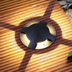 Brønnlys med sideutstrålende LED, livlig aluminiumsdesign