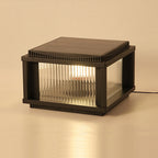 Strge French-Style Aluminum Outdoor Pillar Light, Solar or Hardwired