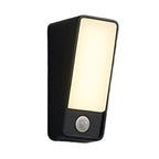 Applique murale extérieure carrée Maryy en aluminium avec détecteur de mouvement