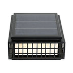 Luz de Pilar Solar em Aço Inoxidável, LED Regulável em 3 Níveis