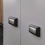 Aluminum Outdoor Step Lights, Wall-Mounted LED Downlight, IP65