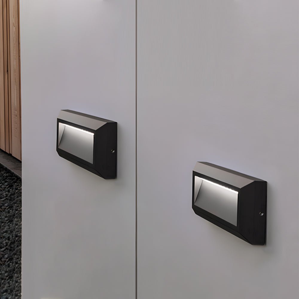 Aluminum Outdoor Step Lights, Wall-Mounted LED Downlight, IP65