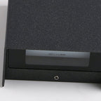 Dirk Square LED Outdoor Wall Light In Flash-Black Aluminum