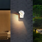 Adjustable Modern Outdoor Wall Sconce, Die-Cast Aluminum, 180° LED