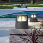 Luz de Baliza Exterior Philip Nordic em Alumínio com Lâmpada LED E27