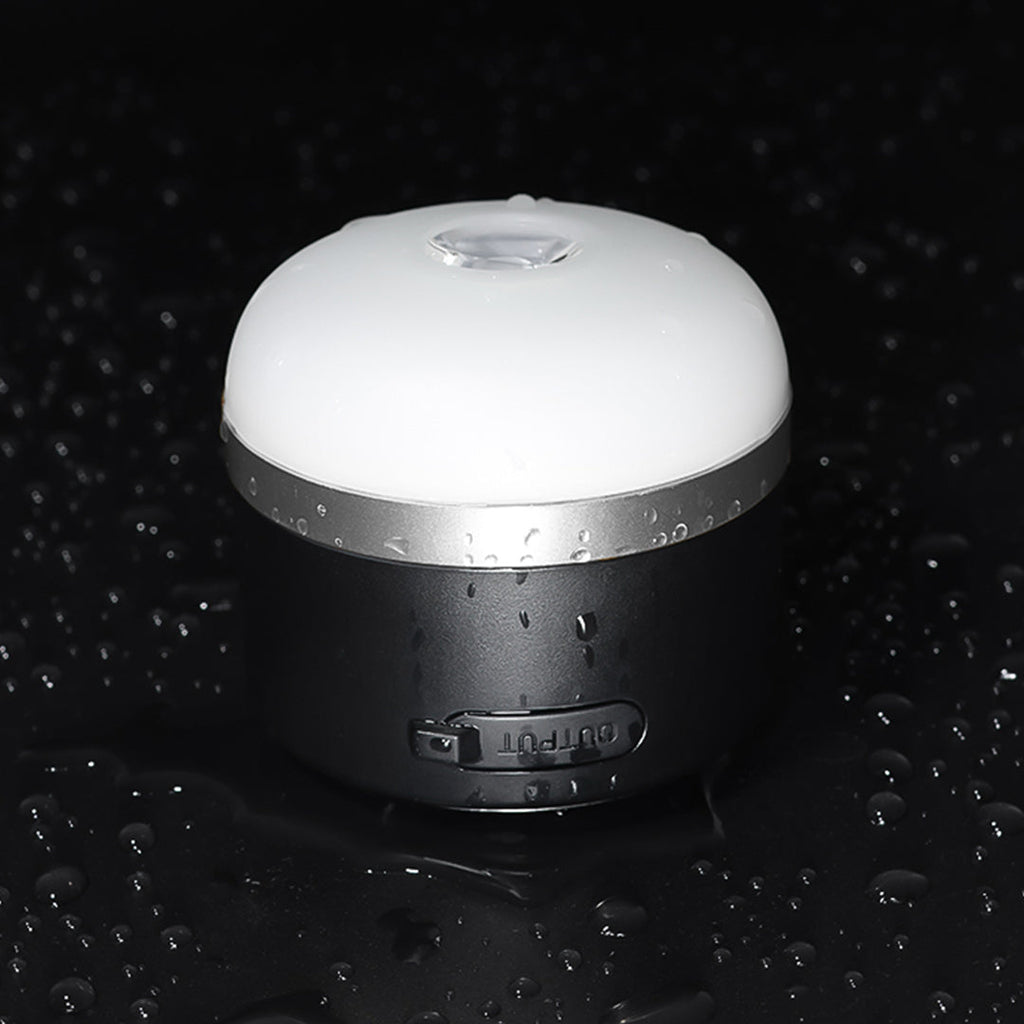 Rechargeable LED Camping Lantern With Power Bank and SOS Flashlight