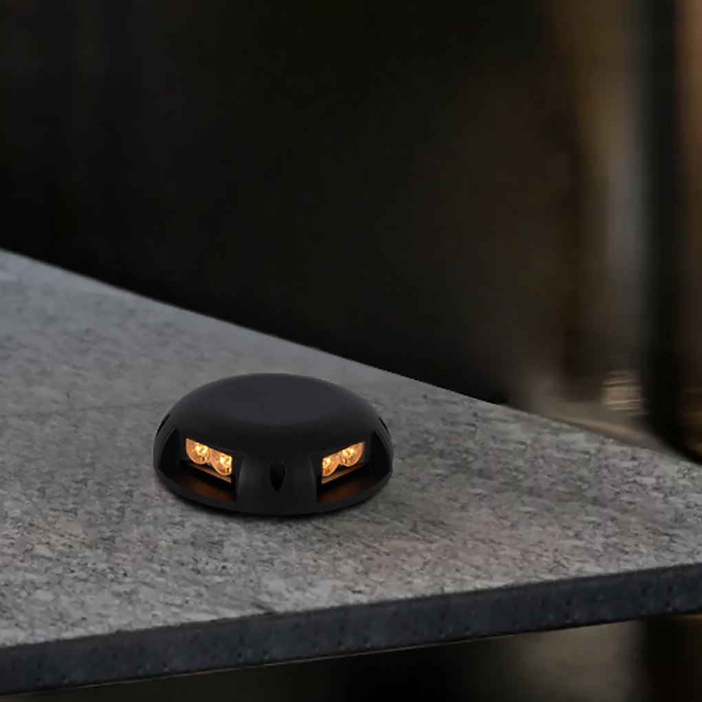 Outdoor Deck & Step Lights, Crown Modern Aluminum LED Fixture