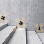 Brønnlys med sideutstrålende LED, livlig aluminiumsdesign