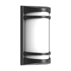 Laurce Nordic LED udendørs væglampe, sort aluminium, OSRAM-chip