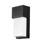 Rectangular Aluminum Wall Light for Outdoor Use, 10W LED, IP54 Rated