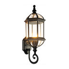 Moorish Vintage-Style Outdoor Lantern, Die-Cast Aluminum Build