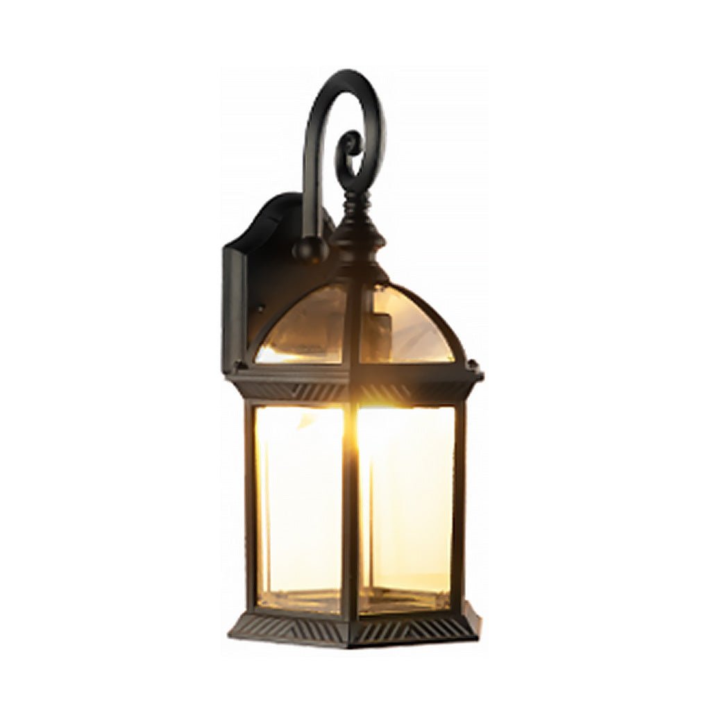 Moorish Vintage-Style Outdoor Lantern, Die-Cast Aluminum Build
