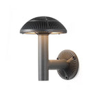 Luz de Paisagem em Forma de Cogumelo, Luminária LED de Alumínio para Parede ou Jardim