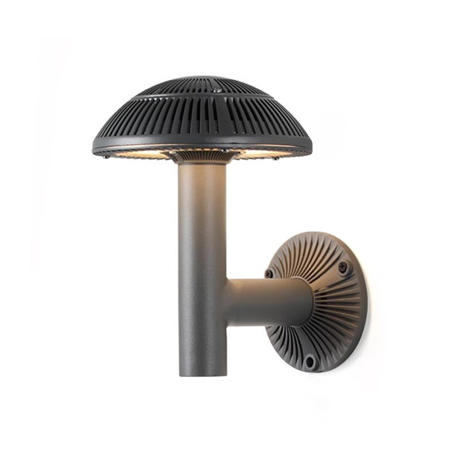 Luz de Paisagem em Forma de Cogumelo, Luminária LED de Alumínio para Parede ou Jardim