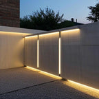 Sømløs silikone LED-hjørnestribelys, industristil trim
