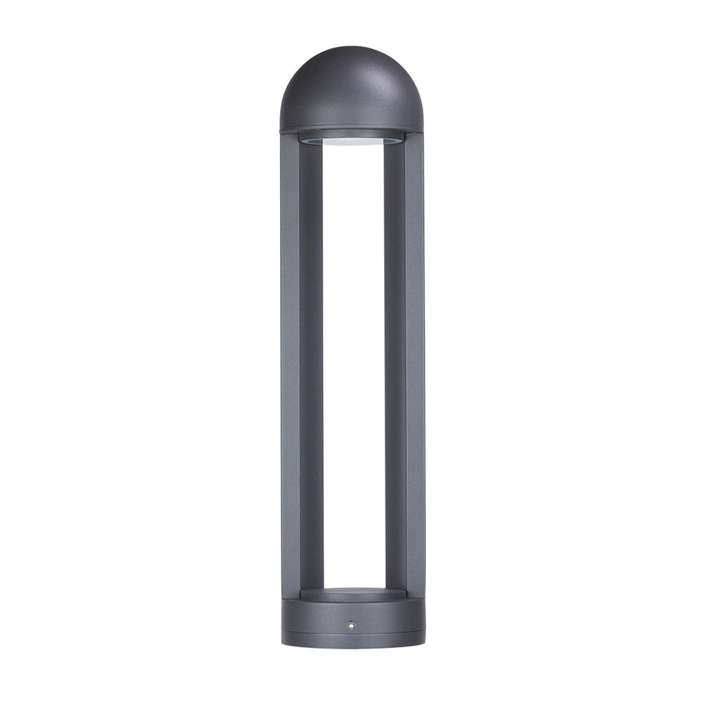 Pamela Sand-Grå Aluminium Utendørs Pullertlampe, 60 cm Stolpelampe