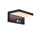 Luz Solar de Parede Exterior, Sensor de Movimento em Alumínio com Aumento para 600lm