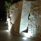 Graham Solar-Powered Aluminum Well Light for Outdoor Pathways