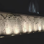Graham Solar-Powered Aluminum Well Light for Outdoor Pathways