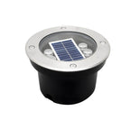 Graham Solar-Powered Aluminum Well Light for Outdoor Pathways