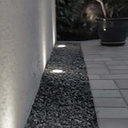 Graham Solar-Powered Aluminum Well Light for Outdoor Pathways