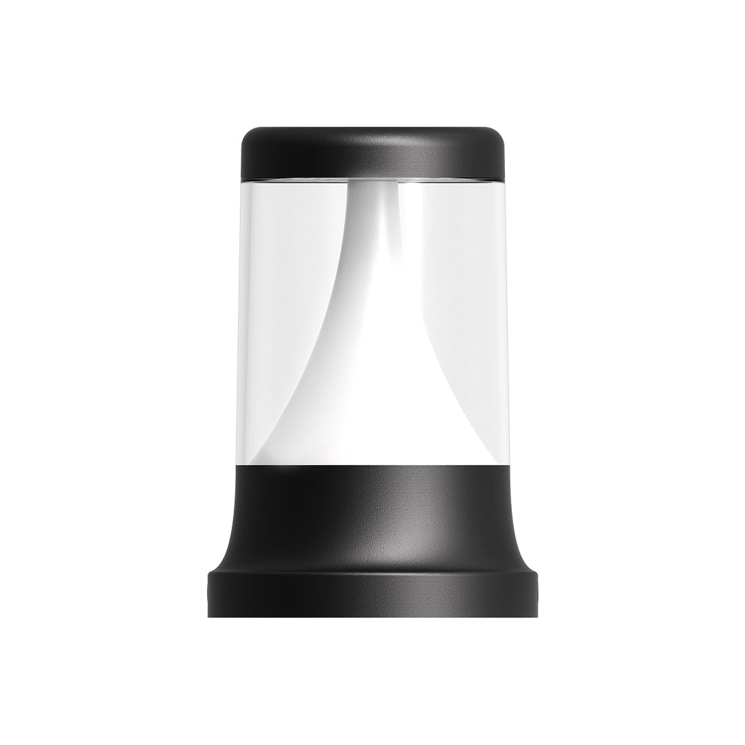 Lunan Aluminum Garden Stake Light, Scandinavian LED Bollard Design