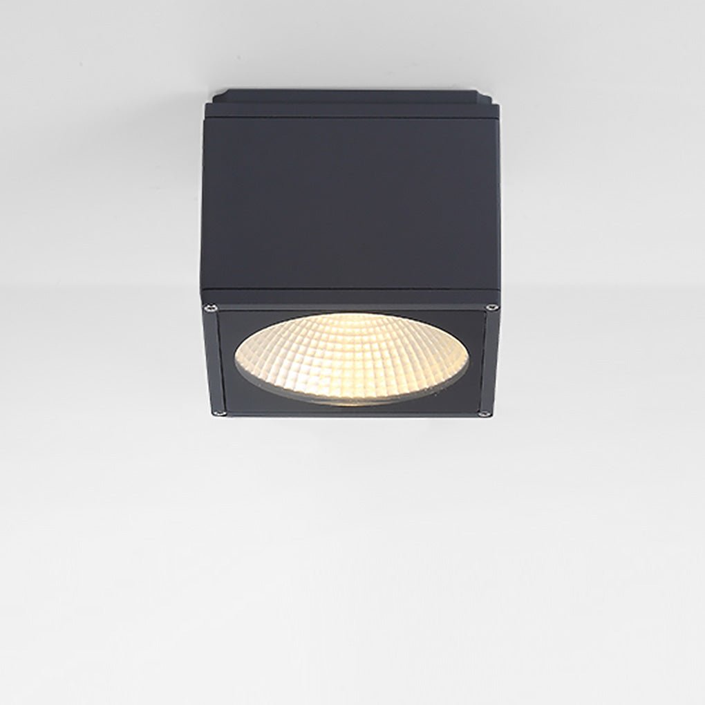 Square LED Ceiling Downlight, Waterproof Flush Mount For Hallway