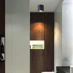 Square LED Ceiling Downlight, Waterproof Flush Mount For Hallway