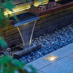Faithful Square LED Recessed Light for Outdoor Stairs and Decks