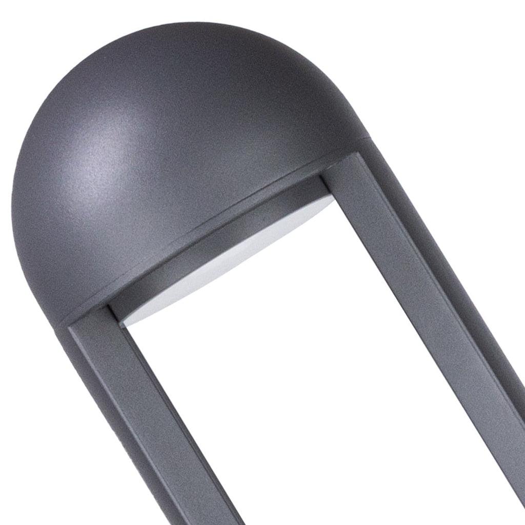 Sand-Gray Aluminum Bollard Light With CREE LED For Garden Paths