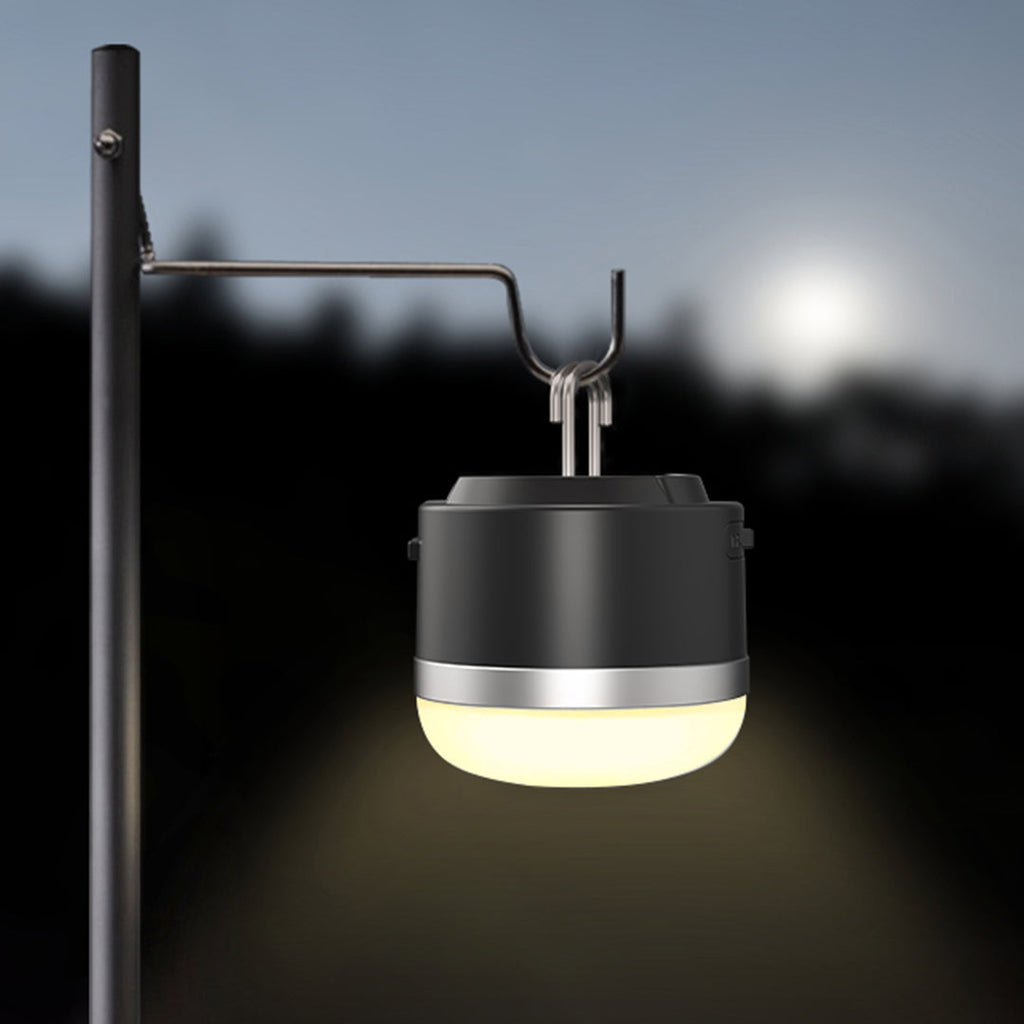 Rechargeable LED Camping Lantern With Power Bank and SOS Flashlight