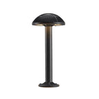 Luz de Paisagem em Forma de Cogumelo, Luminária LED de Alumínio para Parede ou Jardim