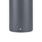 Sherard Sand-Gray Aluminum Bollard Path Light, Nordic Outdoor Lamp