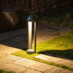 Pamela Sand-Grå Aluminium Utendørs Pullertlampe, 60 cm Stolpelampe