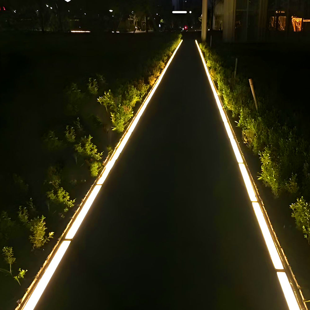 304 Stainless Steel LED Strip Light, Frosted Glass Deck Lamp