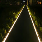304 Stainless Steel LED Strip Light, Frosted Glass Deck Lamp