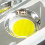 K-formet udendørs væglampe i støbt aluminium med LED-lys op og ned