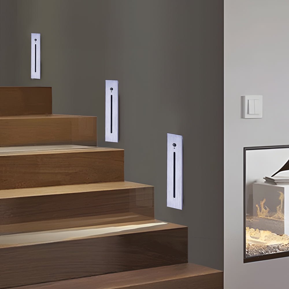 Motion-Sensor LED Stair Light For Indoor And Outdoor Steps