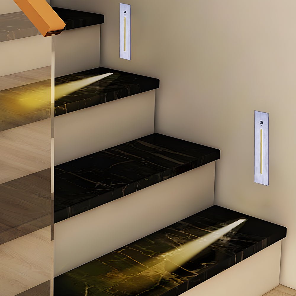 Motion-Sensor LED Stair Light For Indoor And Outdoor Steps