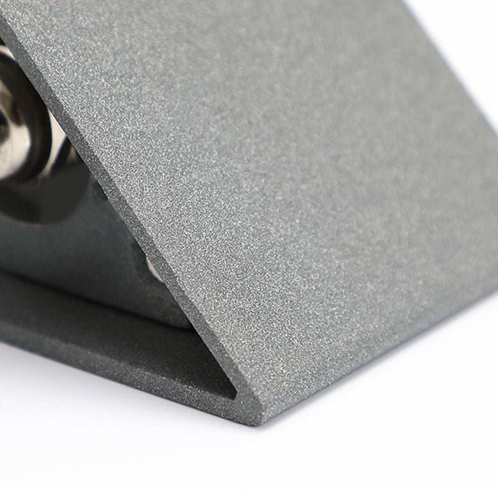 Feda Triangular Black Aluminum LED Deck and Step Light
