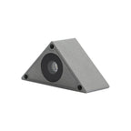 Feda Triangular Black Aluminum LED Deck and Step Light