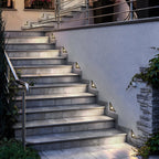 Feda Triangular Black Aluminum LED Deck and Step Light