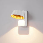 Adjustable Modern Outdoor Wall Sconce, Die-Cast Aluminum, 180° LED